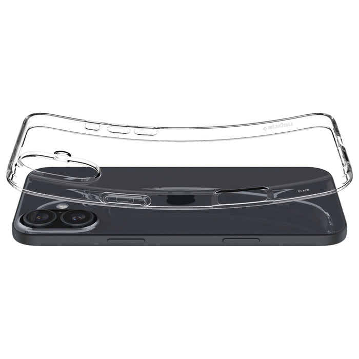 เคสกันกระแทก Spigen Liquid Crystal สำหรับ iPhone 16 สี Crystal Clear
