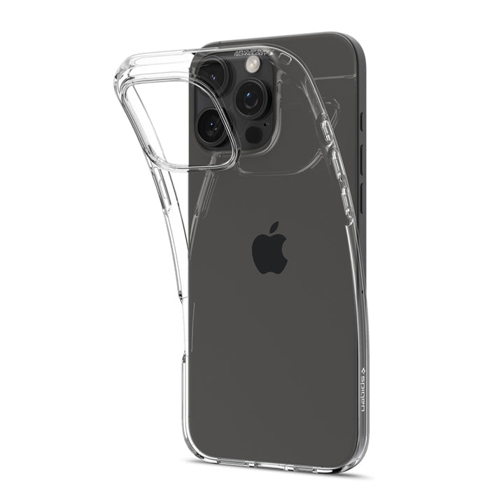 เคสกันกระแทก Spigen Liquid Crystal สำหรับ iPhone 16 Pro สี Crystal Clear