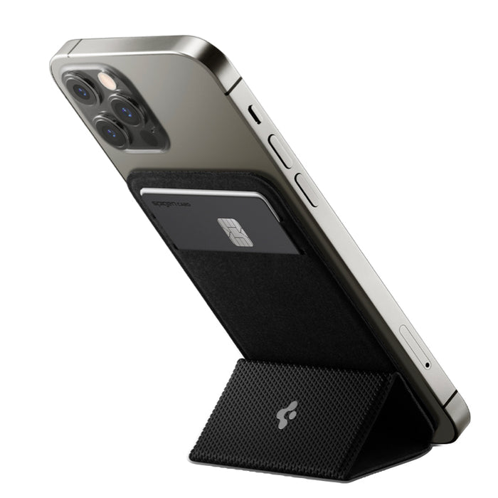 กระเป๋าใส่บัตร Spigen Smart Fold MagFit สี Black