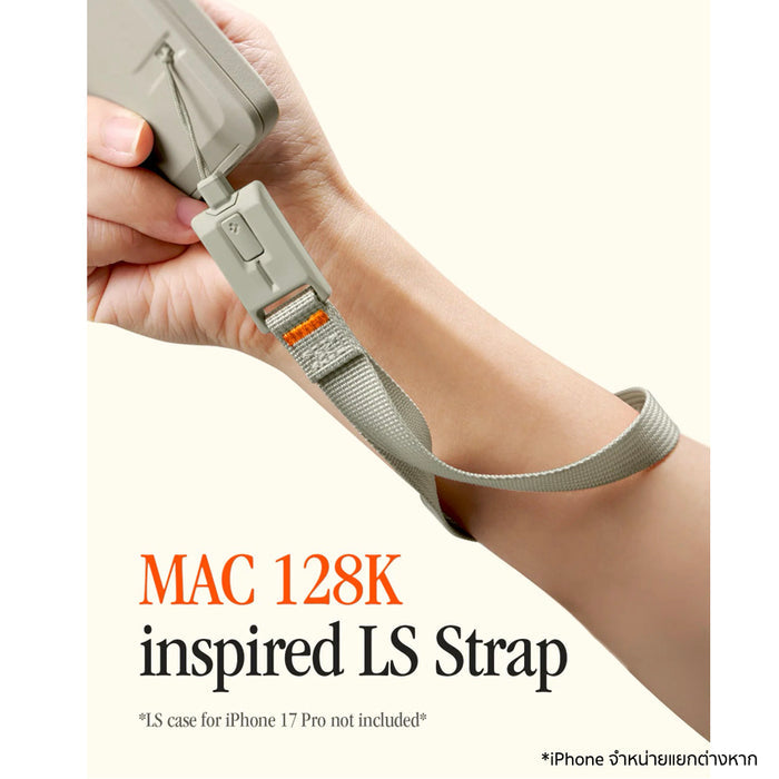 สายคล้องมือถือ Spigen Universal Wrist Lanyard Strap - Stone