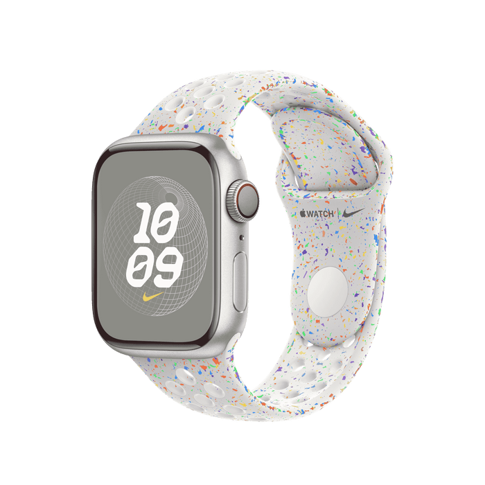 สาย Nike Sport Band Pure Platinum ขนาด S/M สำหรับ Apple Watch 41 มม.
