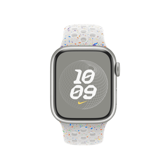 สาย Nike Sport Band Pure Platinum ขนาด S/M สำหรับ Apple Watch 41 มม.