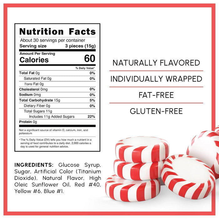 Starlight Candy, Peppermint, Individually Wrapped Snackathon