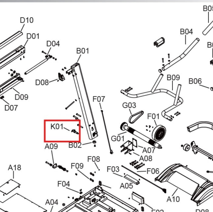 STL-5000-PT-K01: T-Shape Knob