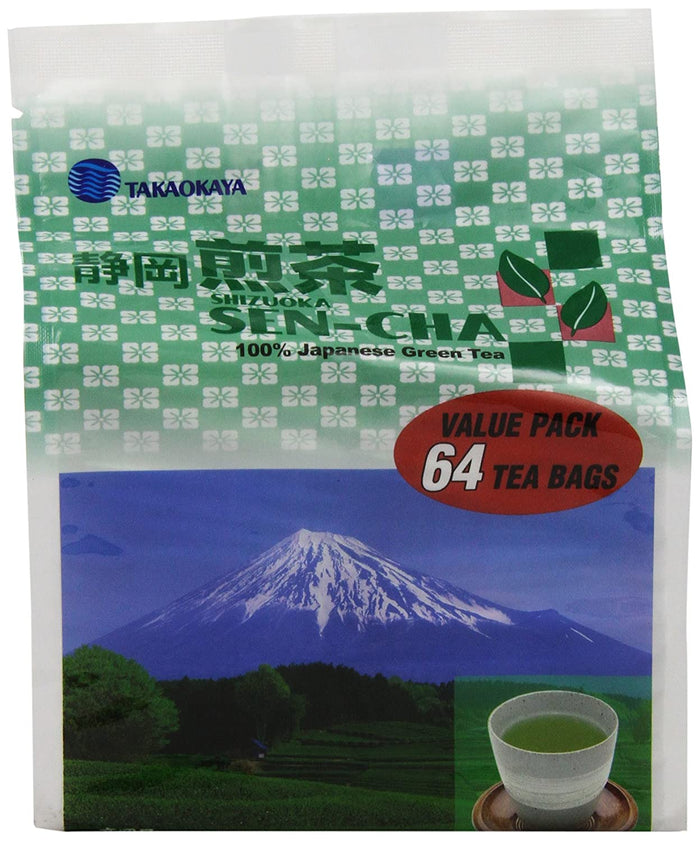 Takaokaya Tea Green Sencha, TeaBags Takaokaya