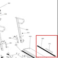 TKR-4000-PT-A09: Right Footboard