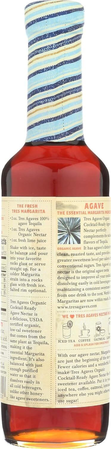 Tres Agaves Organic Agave Nectar, 375 ML Tres Agaves