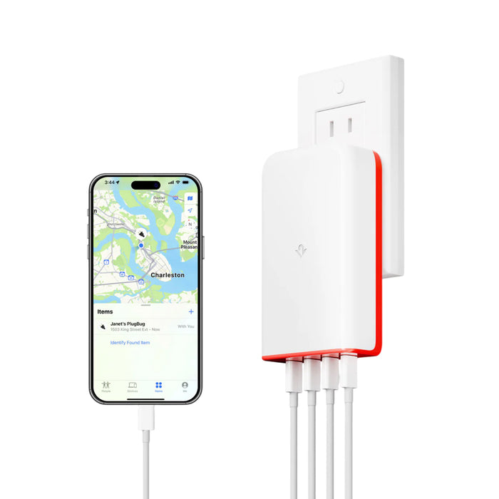 ชาร์จเร็วด้วย Twelve South PlugBug 120 (Travel) อะแดปเตอร์ 4 พอร์ต USB-C รองรับ Find My พกพาสะดวก เหมาะสำหรับการเดินทางทุกที่