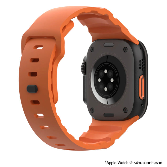 สายนาฬิกา Uniu Titan Strap สำหรับ Apple Watch 49/46/45/44 - Blazing Orange