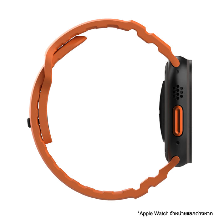 สายนาฬิกา Uniu Titan Strap สำหรับ Apple Watch 49/46/45/44 - Blazing Orange