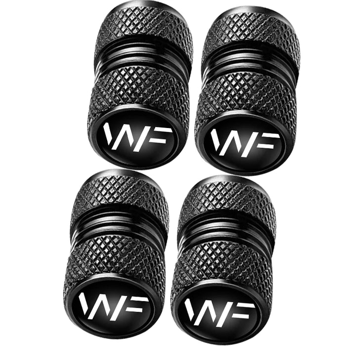 Wheelforce WF Valve Caps -Black-