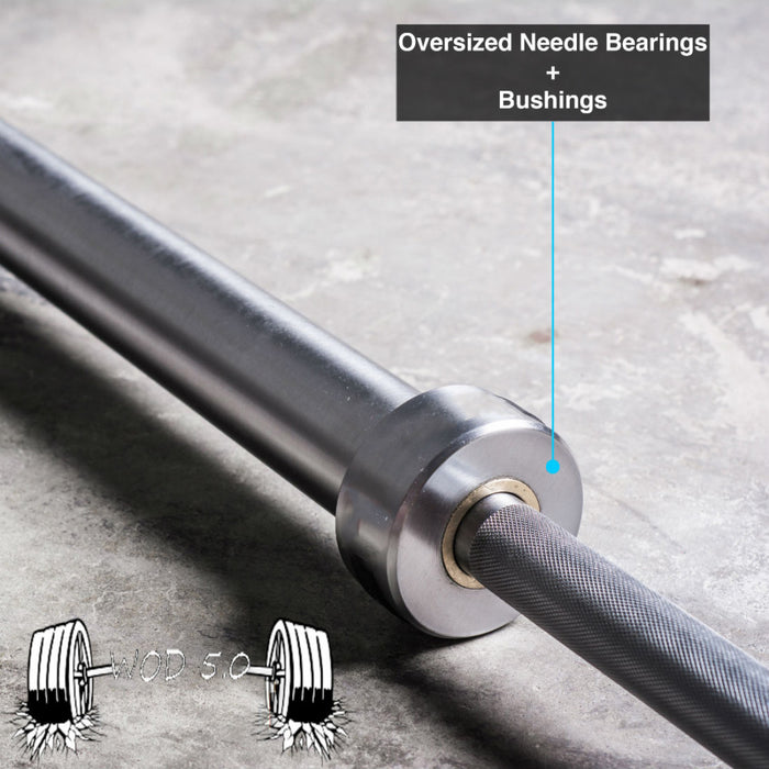 WOD Bar 5.0 (Men): Hard Chrome (OBG-86HC)