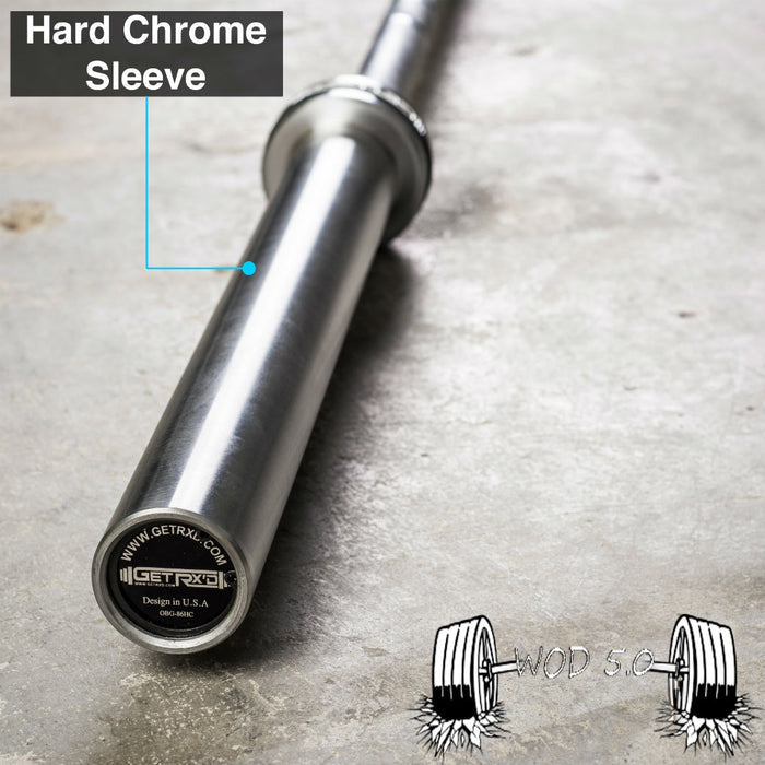 Men's WOD 5.0 Bar: Hard Chrome