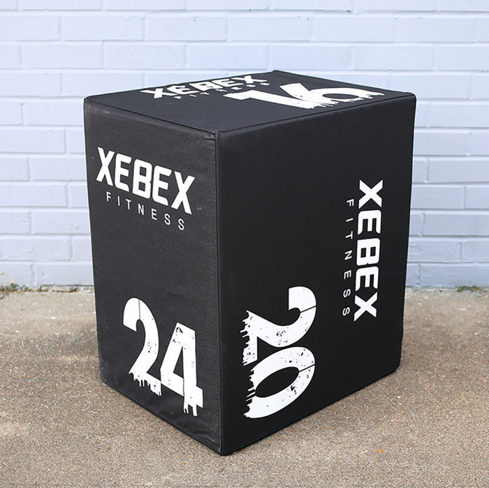 Xebex 3-in-1 Plyo Box: Assembled 16x20x24 (PLY16-WC-V)